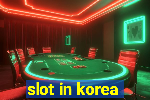 slot in korea