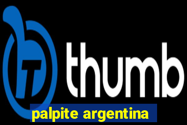 palpite argentina