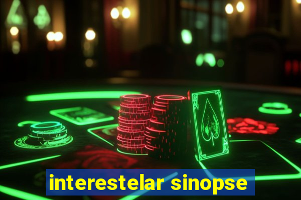 interestelar sinopse