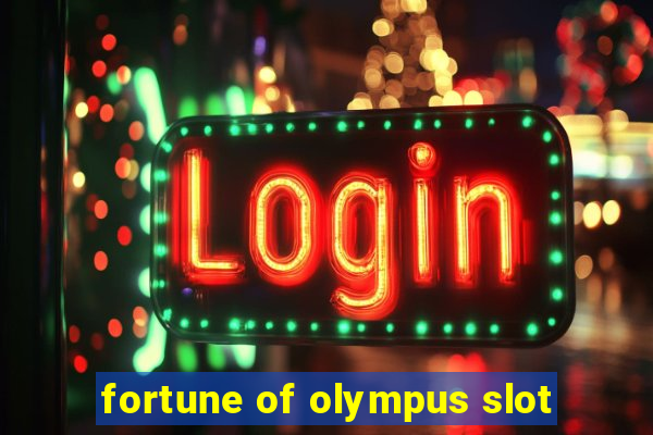 fortune of olympus slot