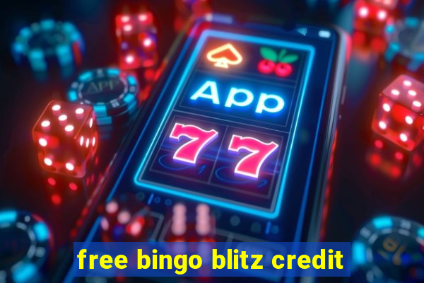 free bingo blitz credit