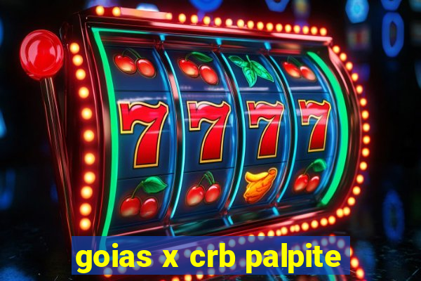 goias x crb palpite