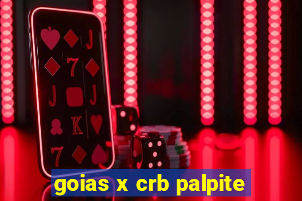 goias x crb palpite