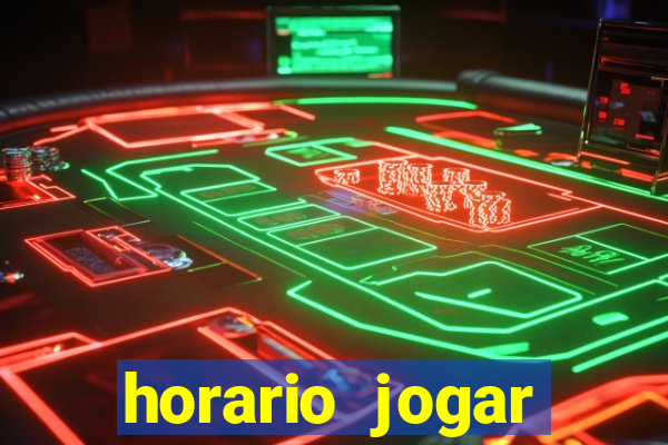 horario jogar fortune tiger