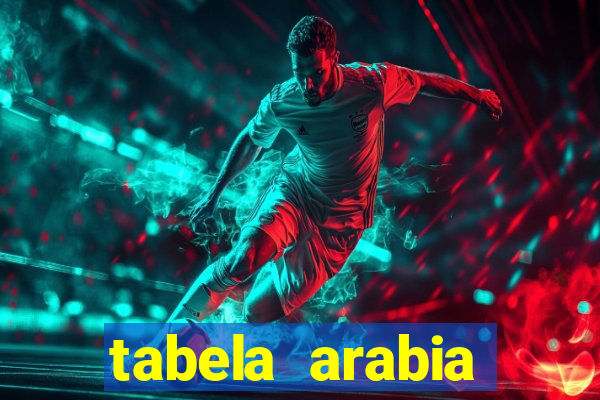 tabela arabia saudita 1 divisao