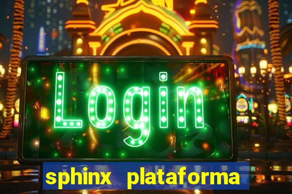 sphinx plataforma de jogos