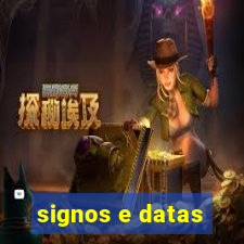 signos e datas