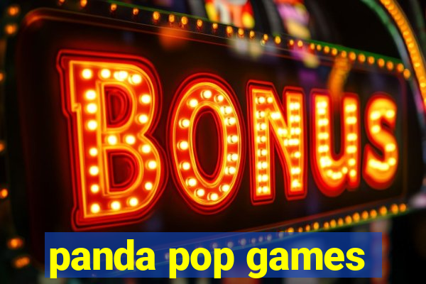 panda pop games