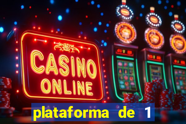 plataforma de 1 real fortune tiger