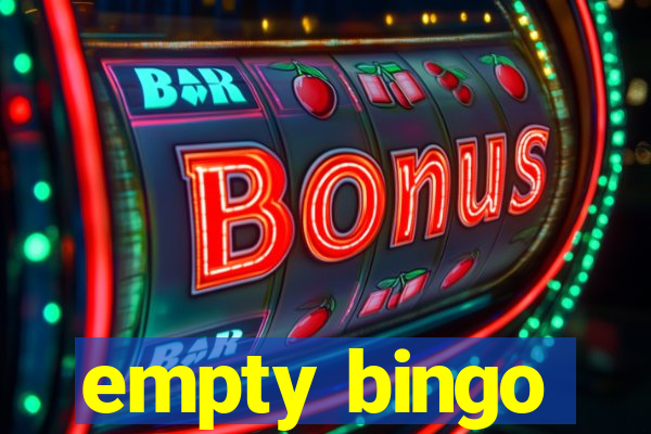 empty bingo