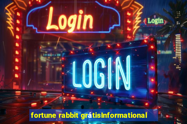 fortune rabbit grátisInformational