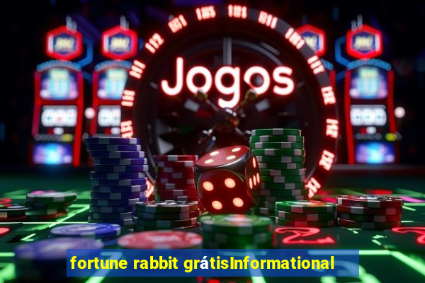 fortune rabbit grátisInformational