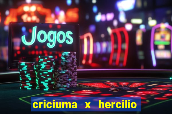 criciuma x hercilio luz palpite