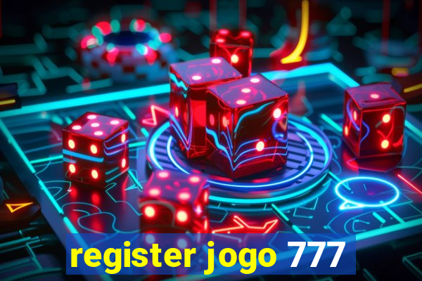 register jogo 777