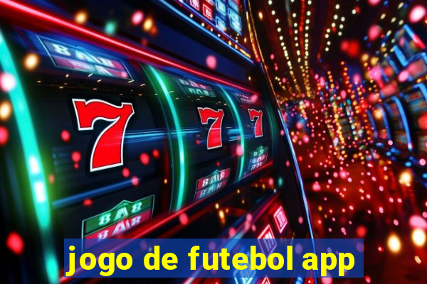 jogo de futebol app