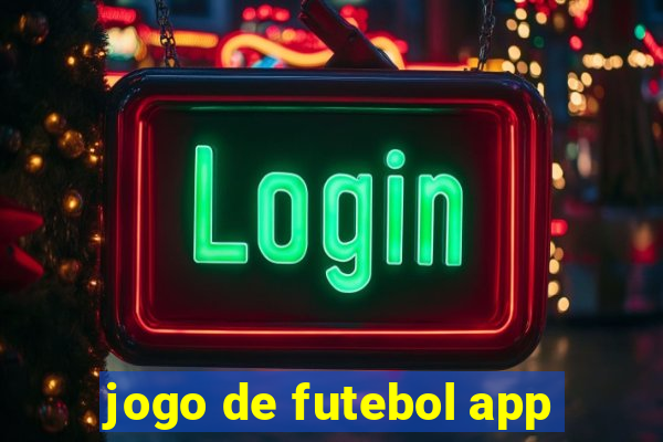 jogo de futebol app