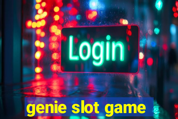 genie slot game