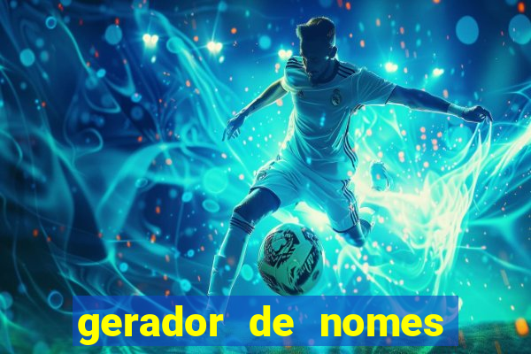 gerador de nomes para jogos