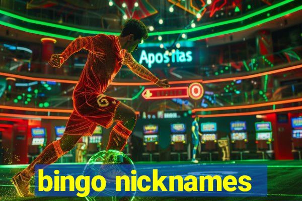 bingo nicknames