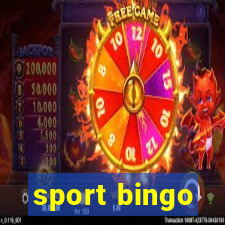 sport bingo