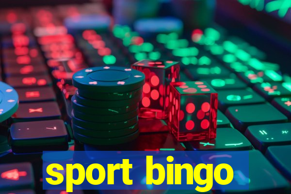 sport bingo