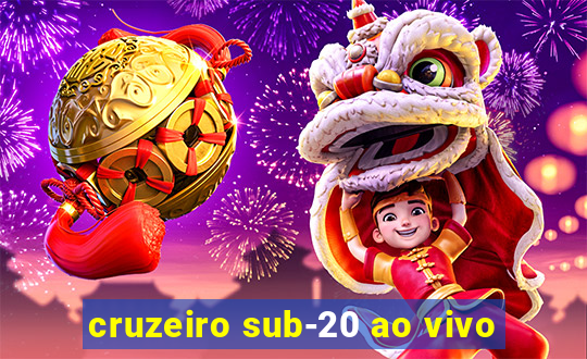 cruzeiro sub-20 ao vivo