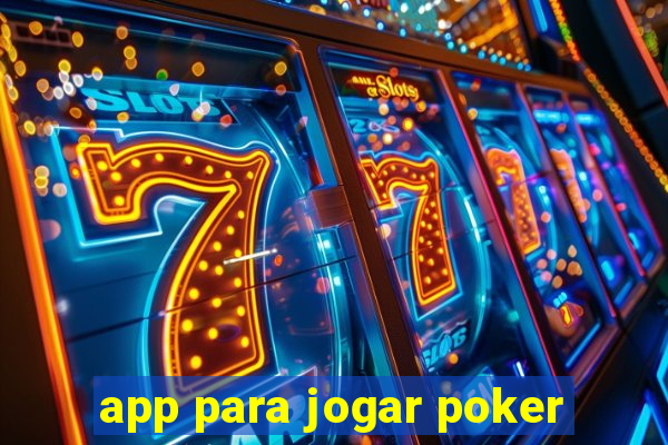 app para jogar poker