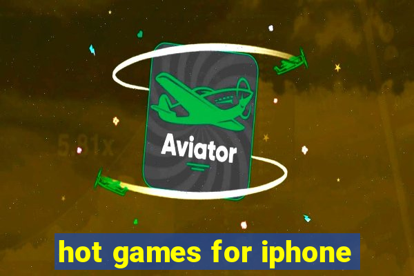 hot games for iphone