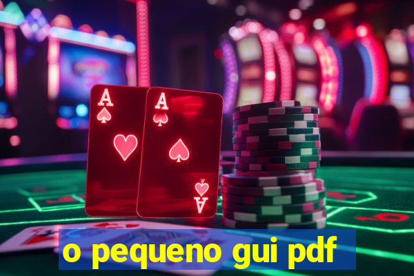 o pequeno gui pdf