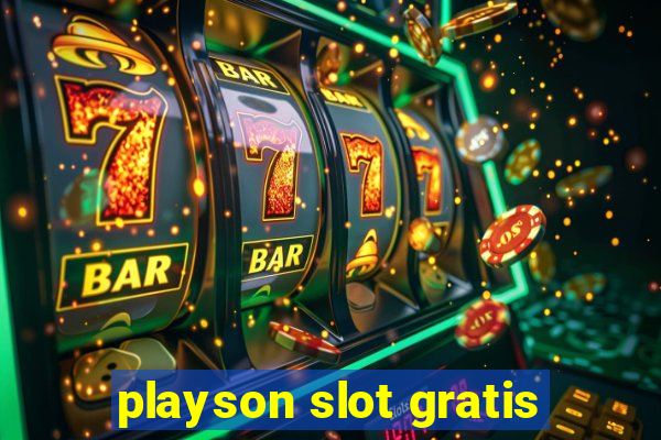 playson slot gratis