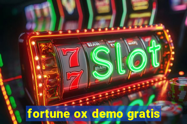 fortune ox demo gratis