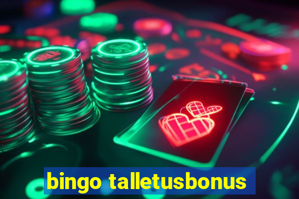 bingo talletusbonus