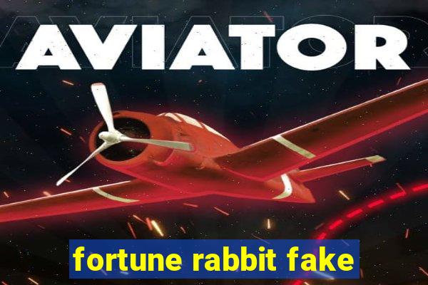 fortune rabbit fake