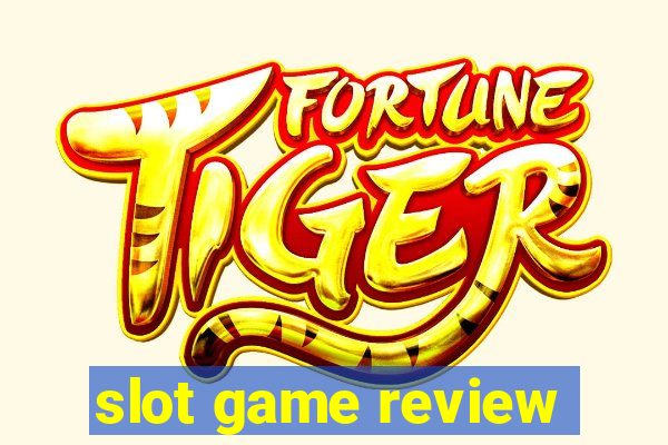 slot game review