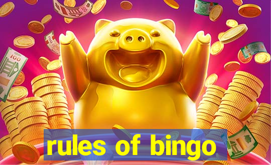 rules of bingo