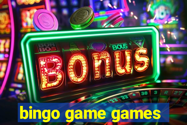 bingo game games