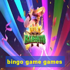 bingo game games