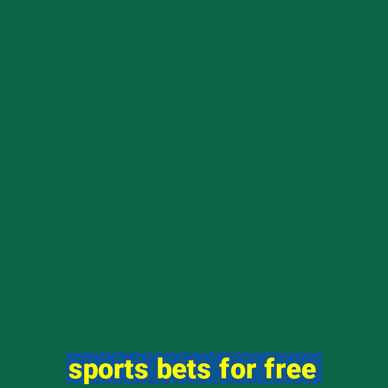 sports bets for free