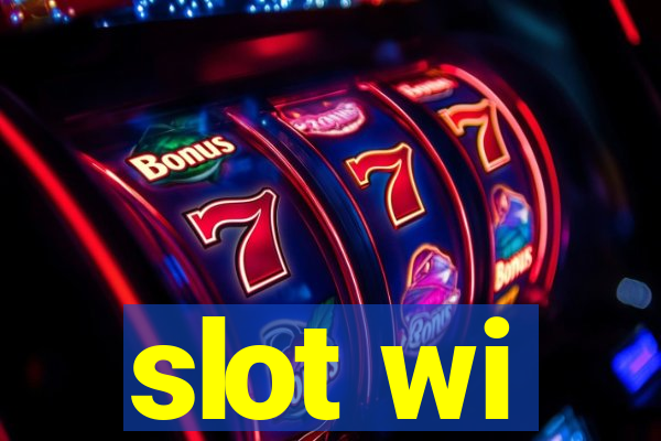 slot wi