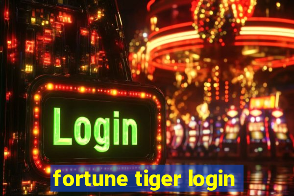 fortune tiger login