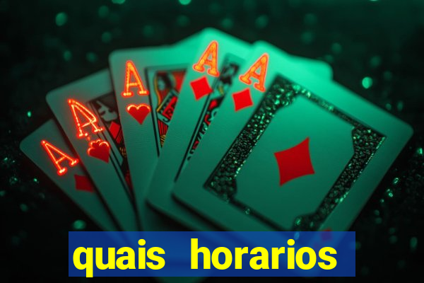 quais horarios pagantes do fortune tiger