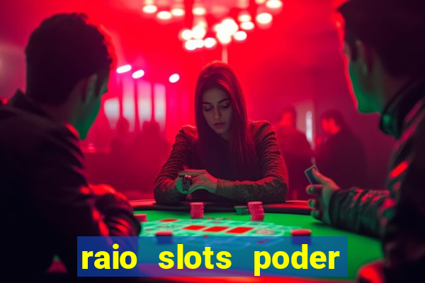 raio slots poder de zeus