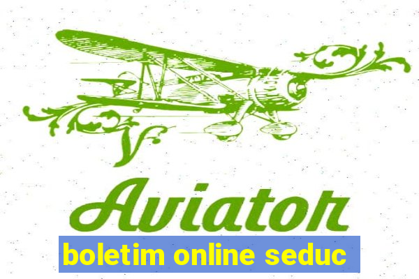 boletim online seduc