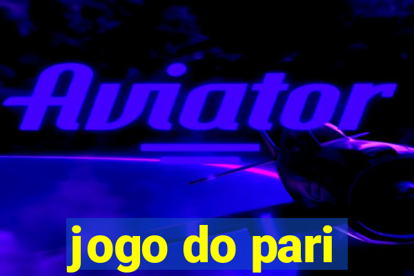 jogo do pari