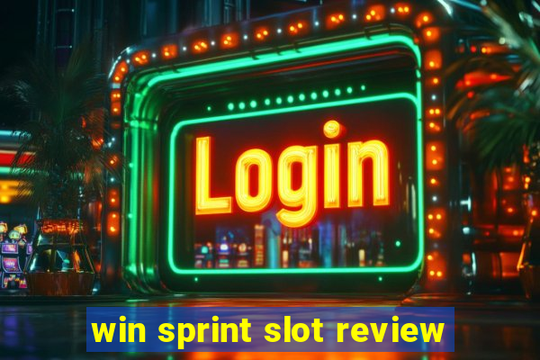 win sprint slot review