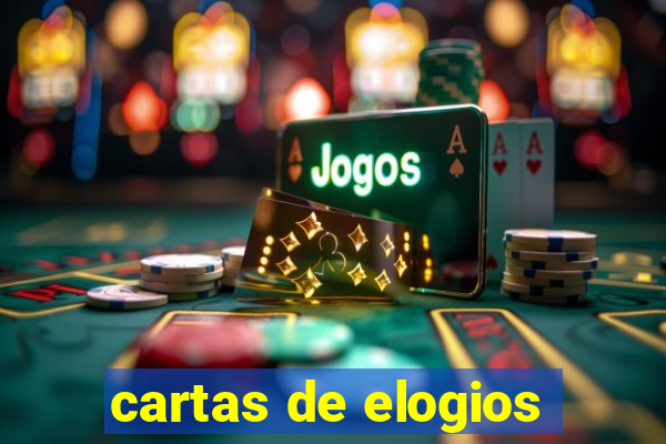 cartas de elogios