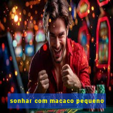 sonhar com macaco pequeno