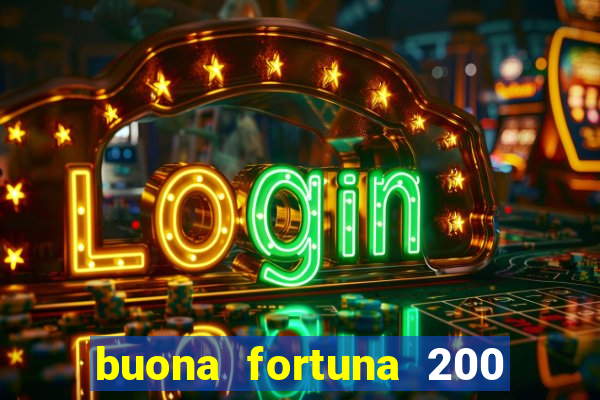 buona fortuna 200 fios casal