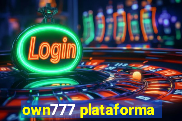 own777 plataforma