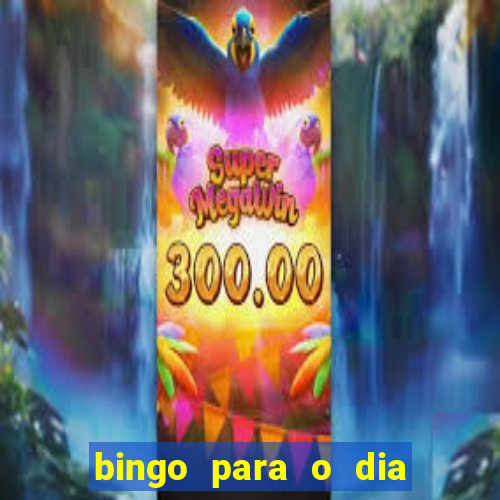 bingo para o dia das m?es